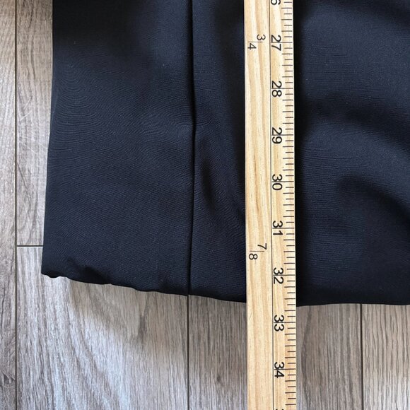 Sam Edelman Asymmetric Zip Parka Black Winter Puffer Coat Womens Large - Picture 14 of 17